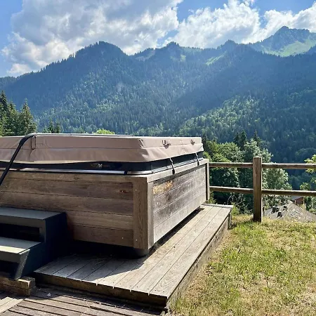 4 Jillou - Jacuzzi Panorama Alpin Abondance